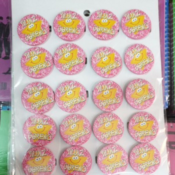 Yıldız Öğrenci Rozet 20'li