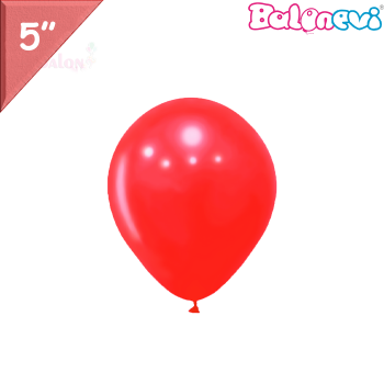 Pastel 5" Balon Balonevi Kırmızı Pastel 5" Balon Balonevi Kırmızı