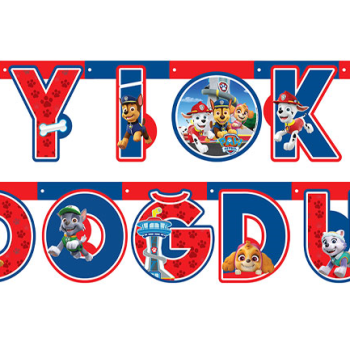 Banner Lisanslı İyi Ki Doğdun Paw Patrol Banner Lisanslı İyi Ki Doğdun Paw Patrol