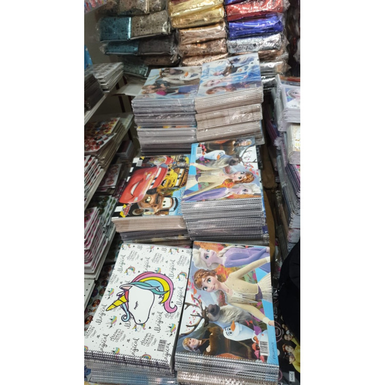 Resim Defteri  15syf 24x34 24lü /çizgi film