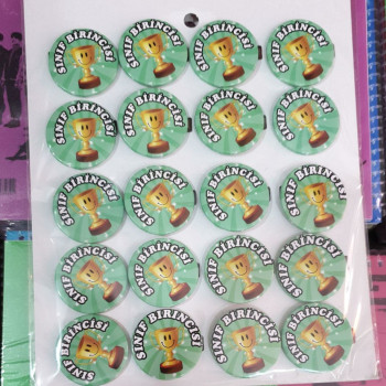 Sınıf Birincisi Rozeti 20'li