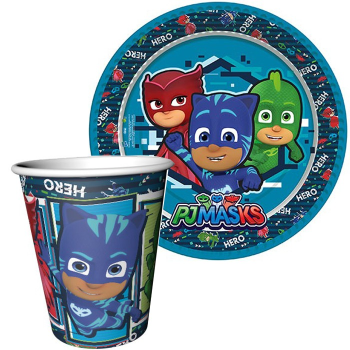 Tabak-Bardak Lisanslı Pj Masks Tabak-Bardak Lisanslı Pj Masks