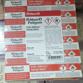 PELİKAN PELİGOM NO:11 90 GR TÜP (BOX12) PELİKAN PELİGOM NO:11 90 GR TÜP (BOX12)