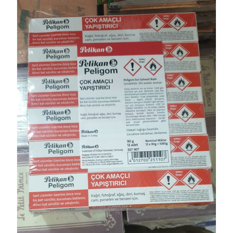 PELİKAN PELİGOM NO:11 90 GR TÜP (BOX12)