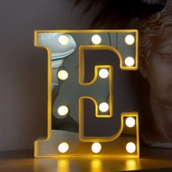 3D Işıklı Led Harf Dekoratif Aydınlatma Büyük Boy E (Gm-4177) 3D Işıklı Led Harf Dekoratif Aydınlatma Büyük Boy E (Gm-4177)