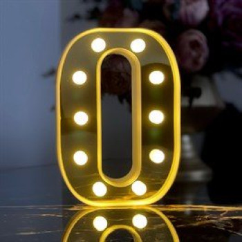 3D Işıklı Led Harf Dekoratif Aydınlatma Büyük Boy O (Gm-4195) 3D Işıklı Led Harf Dekoratif Aydınlatma Büyük Boy O (Gm-4195)