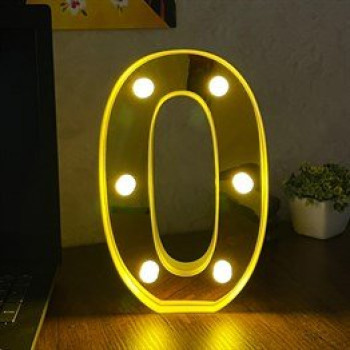 3D Işıklı Led Sayı Dekoratif Aydınlatma Büyük Boy 0 (Gm-5038) 3D Işıklı Led Sayı Dekoratif Aydınlatma Büyük Boy 0 (Gm-5038)