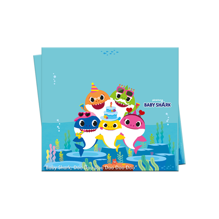 Masa Örtüsü Lisanslı Baby Shark