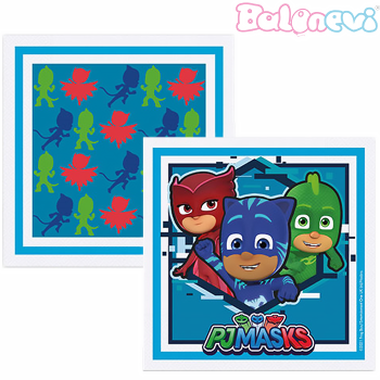 Peçete Lisanslı Pj Masks 16'lı Peçete Lisanslı Pj Masks 16'lı