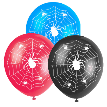 Hazır Baskı Balon Full Örümcek Ağı spider 100lü Hazır Baskı Balon Full Örümcek Ağı spider 100lü
