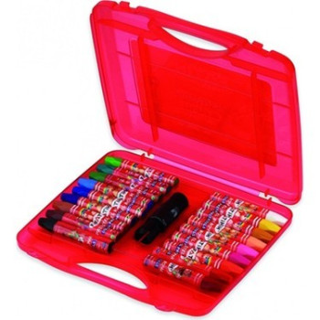 Fatih Pastel Boya 18 Renk King Size (Çantalı) Fatih Pastel Boya 18 Renk King Size (Çantalı)