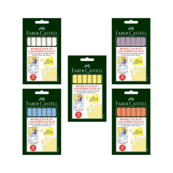 FABER TACK-İT YAPIŞTIRICI KARIŞIK RENK 50gr 25Lİ FABER TACK-İT YAPIŞTIRICI KARIŞIK RENK 50gr 25Lİ
