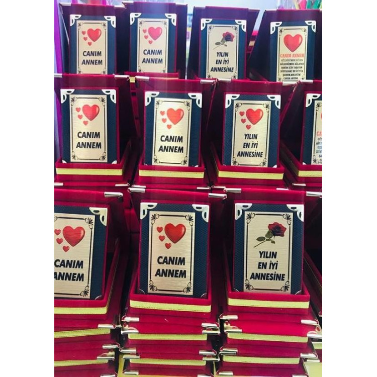 Plaket Anneler Günü 9x11cm