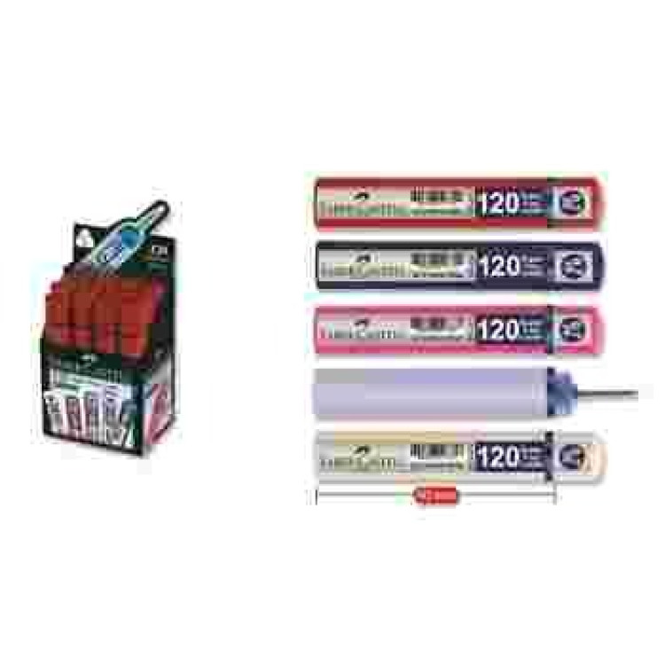 FABER GRİP MİN 0,7 2B 60MM 120Lİ MİX 12Lİ