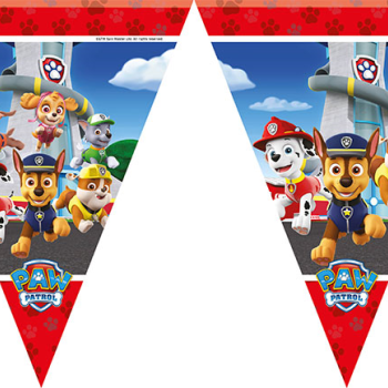 Üçgen Flama Lisanslı Paw Patrol 320cm Üçgen Flama Lisanslı Paw Patrol 320cm