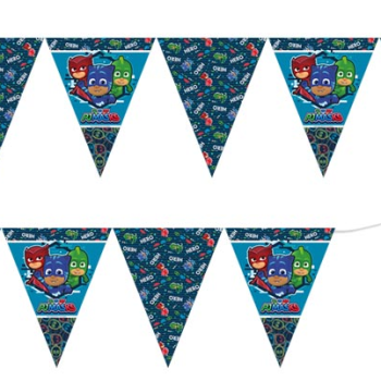 Üçgen Flama Lisanslı Pj Masks 320cm Üçgen Flama Lisanslı Pj Masks 320cm