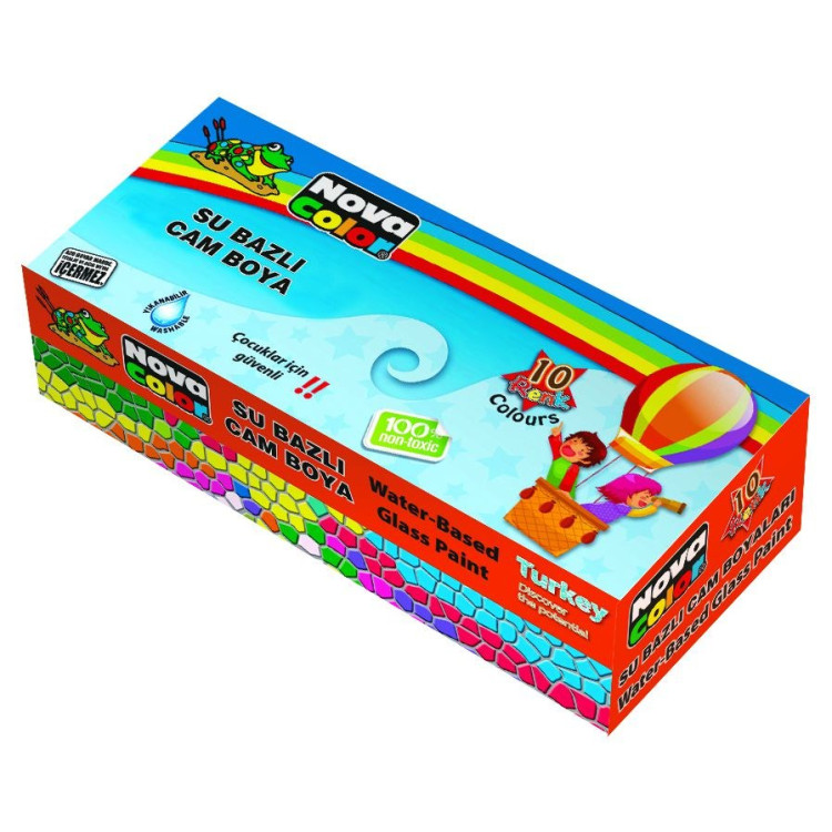 NOVACOLOR NC-99 CAM BOYASI SU BAZLI 30ML 10RENK