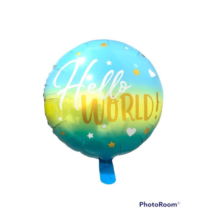 18″ Yuvarlak W1 45cm Folyo Balon