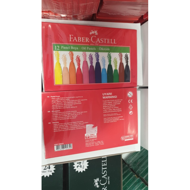 Faber 12renk Pastel Boya 125312