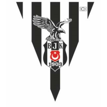 Üçgen Flama Lisanslı Beşiktaş 320cm Üçgen Flama Lisanslı Beşiktaş 320cm