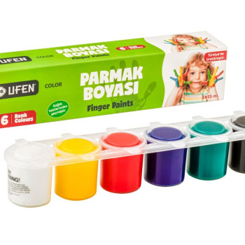 UFEN PARMAK BOYASI 6 RENK 25 ML. UFEN PARMAK BOYASI 6 RENK 25 ML.