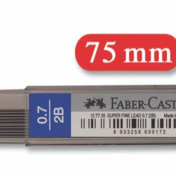 FABER CASTEL KALEM UCU 75mm (2B-07)12Lİ FABER CASTEL KALEM UCU 75mm (2B-07)12Lİ