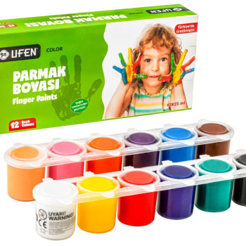 UFEN PARMAK BOYASI 12 RENK 25 ML. UFEN PARMAK BOYASI 12 RENK 25 ML.