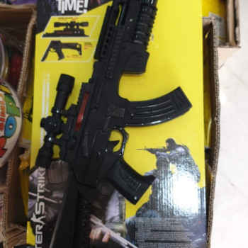 DÜRBÜNLÜ TÜFEK IŞIKLI PİLLİ KARTELALI