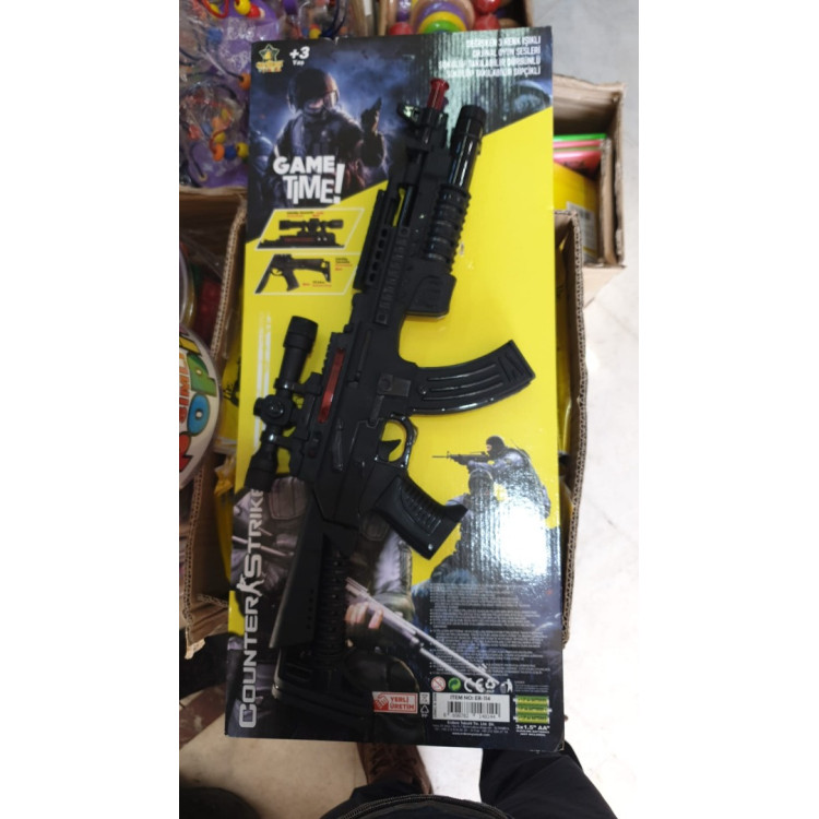 DÜRBÜNLÜ TÜFEK IŞIKLI PİLLİ KARTELALI