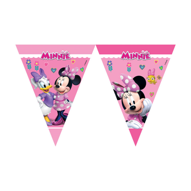 Üçgen Flama Lisanslı Minnie 320CM