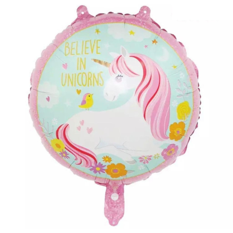 18″ Yuvarlak H14 45cm Folyo Balon