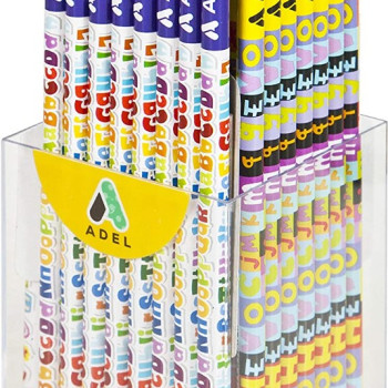 ADEL 1130675 HARFLER KURŞUN KALEM DİPLİ 72 Lİ ADEL 1130675 HARFLER KURŞUN KALEM DİPLİ 72 Lİ