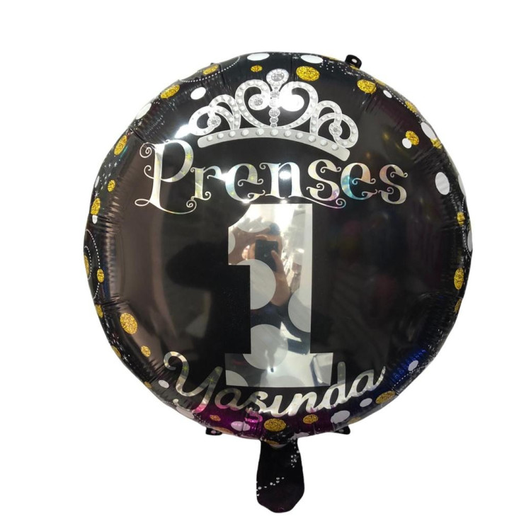 18″ Yuvarlak Y2 45cm Folyo Balon