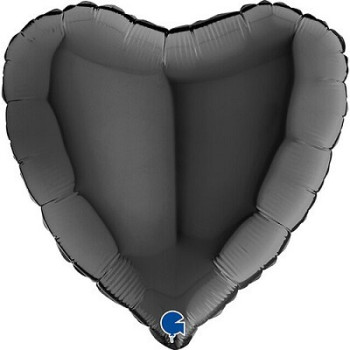Folyo Balon 18" A. Kalp Siyah Grabo 10'lu Paket Folyo Balon 18" A. Kalp Siyah Grabo 10'lu Paket