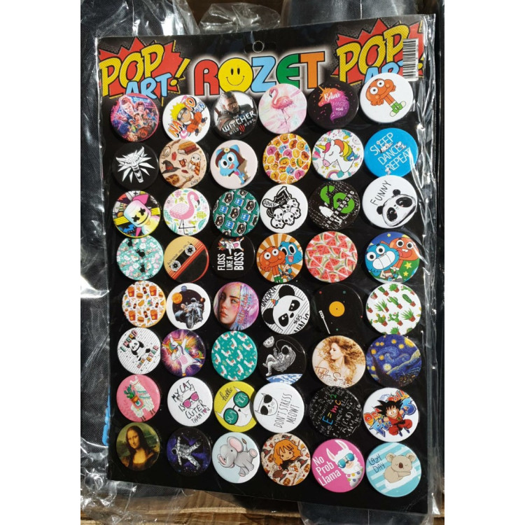 ROZET POP ART 48Lİ -B-