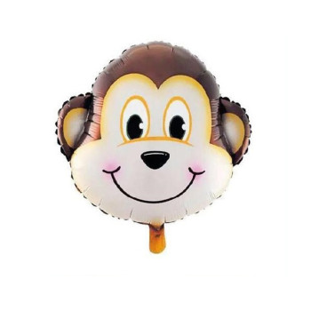24″ Maymun Kafa Folyo Balon 60CM -helyum 24″ Maymun Kafa Folyo Balon 60CM -helyum
