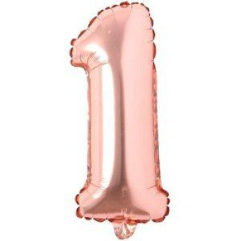 34″ Bronze Rakam Folyo Balon -1- 34″ Bronze Rakam Folyo Balon -1-