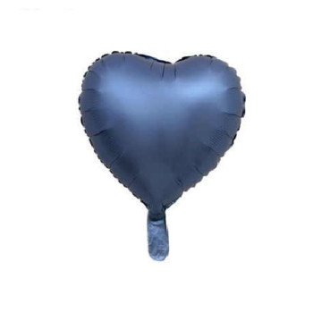 18″ KALP MAT MAVİ FOLYO BALON 18″ KALP MAT MAVİ FOLYO BALON