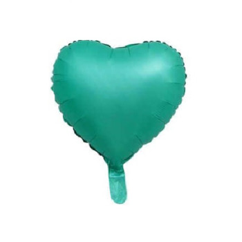 18″ KALP MAT YEŞİL FOLYO BALON 18″ KALP MAT YEŞİL FOLYO BALON