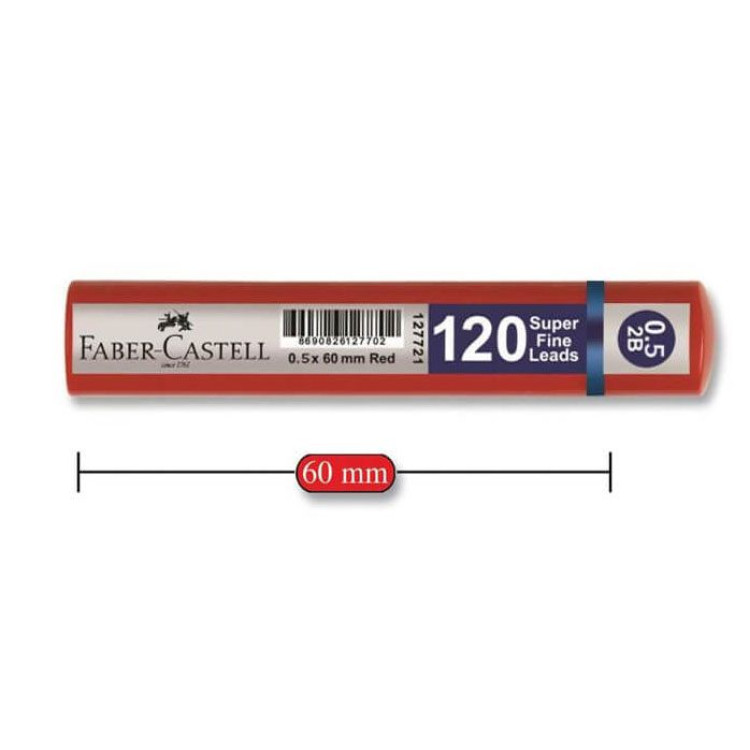 FABER GRİP MİN 0,5 2B 60MM 120Lİ MİX 12Lİ