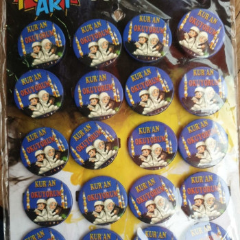 KURAN OKUYORUM ROZET *20 KURAN OKUYORUM ROZET *20