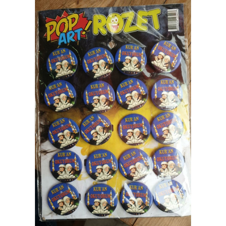 KURAN OKUYORUM ROZET *20