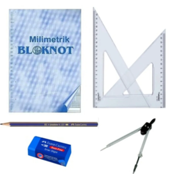 ANADOLU A4 MİLİMETRİK RESİM KAĞIDI 12Lİ