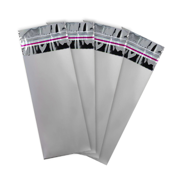 Metalize Poşet Lüks 50li 7x9 -Gümüş-  HEDİYE PAKETİ