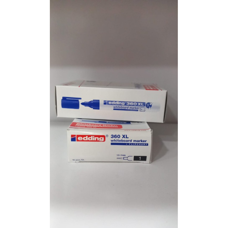 EDDİNG 360XL TAHTAKALEMİ SİYAH 10LU
