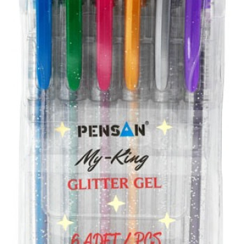 PENSAN MY-KİNG SİMLİ JEL KALEM 6 LI SET PENSAN MY-KİNG SİMLİ JEL KALEM 6 LI SET