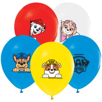 Hazır Baskı Lisanslı Balon Paw Patrol 100lü Hazır Baskı Lisanslı Balon Paw Patrol 100lü