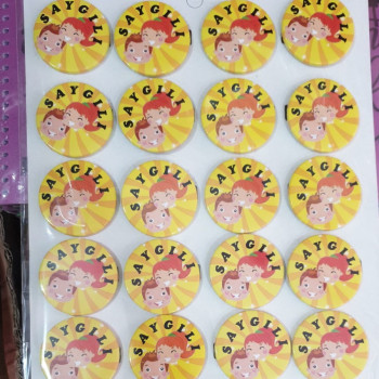 MOTİVASYON ROZETİ SAYGILI MODEL *20