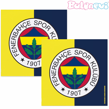 Peçete Lisanslı Taraftar Fenerbahçe 16'lı Peçete Lisanslı Taraftar Fenerbahçe 16'lı