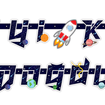Banner İyi Ki Doğdun Kozmik Galaksi Banner İyi Ki Doğdun Kozmik Galaksi